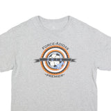 ADIDAS Mens Grey Force-ADIDAS Premier Graphic T-Shirt M Crew Neck Short Sleeve