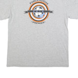 ADIDAS Mens Grey Force-ADIDAS Premier Graphic T-Shirt M Crew Neck Short Sleeve