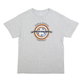 ADIDAS Mens Grey Force-ADIDAS Premier Graphic T-Shirt M Crew Neck Short Sleeve