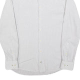 JOOP! Mens White Slim Fit Shirt M Cotton Blend Smart Casual Office