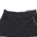 FILA Womens Black Polyester Blend Mini Skort S Sportswear Casual Activewear