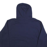JERZEES Mens Navy Blue Auburn Logo Hoodie XL Cotton Blend Pullover