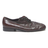BALLY Mens Leather Brown Lace-Up Shoes UK 9 Classic Formal Footwear Stylish