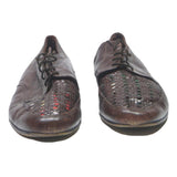 BALLY Mens Leather Brown Lace-Up Shoes UK 9 Classic Formal Footwear Stylish