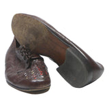 BALLY Mens Leather Brown Lace-Up Shoes UK 9 Classic Formal Footwear Stylish