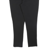 DKNY Womens Black Joggers L W32 L26 Zip Pocket Slim Straight Leg
