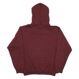 PORT & COMPANY Mens Maroon Camp Sacramento Pullover Hoodie M Western Frontier