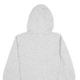 THE NORTH FACE Mens Grey & Orange Hoodie L Cotton Blend Casual Pullover