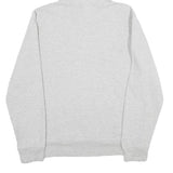 THE NORTH FACE Mens Grey & Orange Hoodie L Cotton Blend Casual Pullover