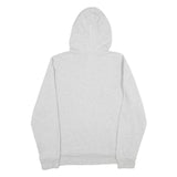 THE NORTH FACE Mens Grey & Orange Hoodie L Cotton Blend Casual Pullover