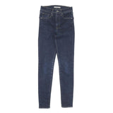 LEVI'S Womens Jeans Blue Regular Skinny Denim Medium W27 L29 Classic Style