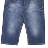 LEVI'S Mens Denim Blue Slim Shorts M W28 Casual Cotton Blend Comfort