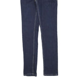 LEVI'S Mens Jeans Blue Slim Skinny Denim Dark W25 L30 Classic Zip Cotton Blend