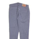 LEVI'S Womens Jeans Blue Slim Skinny Denim W26 L26 Zip Cotton Blend Casual