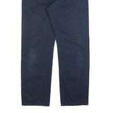 LEE COOPER Mens Cotton Navy Regular Straight Trousers W33 L30 Classic Zip
