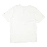 NIKE Mens White Denver Broncos Conference Champions Graphic T-Shirt L Crew Neck