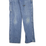 DICKIES Mens Regular Blue Denim Jeans W34 L34 Zip Cotton Blend Classic Casual