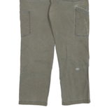 CARHARTT Mens Regular Fit Straight Leg Denim Blue W32 L30 Workwear Durable Zip