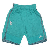 ADIDAS Mens Shorts Turquoise Casual S W24 Cotton Blend Sporty