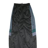 Womens Joggers Black & Grey Relaxed Straight M W22 L28 Polyester Blend Track