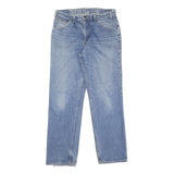 LEVI'S Mens Jeans Blue Regular Straight Denim Light W32 L32 Classic Fit Zip