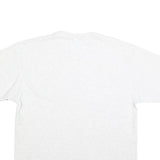 DELTA Mens White North Carolina Tar Heels Graphic T-Shirt L Short Sleeve Crew