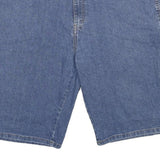 DICKIES Mens Denim Blue Carpenter Shorts XL W40 Cotton Blend Flexible Fit