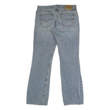 LEVI'S Womens Regular Fit Blue Denim Jeans W32 L30 Button Closure Classic Style