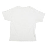 CHAMPION Mens White University Of Wyoming Graphic T-Shirt L Short Sleeve Crew