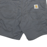 CARHARTT Womens Shorts Grey Casual Cotton Blend M W28 Workwear Pockets