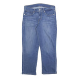 LEVI'S Womens Jeans Blue Regular Straight Denim Medium W31 L24 Casual Classic