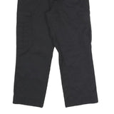 DICKIES Mens Cotton Blend Black Regular Cargo Trousers W29 L25 Workwear Zip