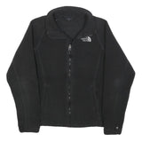 THE NORTH FACE Womens Black Jacket S Polyester Zip Fleece Outdoor Casual