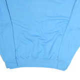 EXIST Womens Blue Coronado California Cotton Crew Neck L Sweatshirt Casual Wear