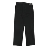 VERSACE JEANS COUTURE Womens Regular Black Polyester Blend Trousers W30 L31