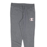 CHAMPION Womens Joggers Grey & Pink Slim Tapered S W28 L28 Cotton Blend Comfort