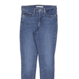 LEVI'S 311 Womens Slim Blue Denim Medium Slim Fit W26 L30 Stretch Cotton Blend