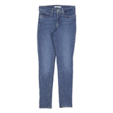 LEVI'S 311 Womens Slim Blue Denim Medium Slim Fit W26 L30 Stretch Cotton Blend