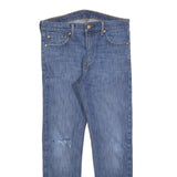 LEVI'S 510 Mens Jeans Blue Slim Skinny Denim Medium W32 L28 Zip Closure