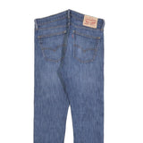 LEVI'S 510 Mens Jeans Blue Slim Skinny Denim Medium W32 L28 Zip Closure
