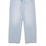 LEVI'S Womens Jeans Blue Regular Straight Denim Light W26 L26 Button Closure