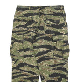 TRU-SPEC Mens Cotton Blend Green & Brown Camouflage Regular Fit Cargo Trousers