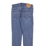 LEVI'S 512 Tapered Mens Jeans Blue Slim Tapered Denim Medium W30 L32 Classic Zip