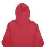 AIR JORDAN Mens Red Hoodie M Cotton Blend Pullover Casual Streetwear