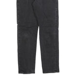 LEVI'S 502 Mens Jeans Black Slim Skinny Denim Raw W29 L26 Classic Zip Cotton