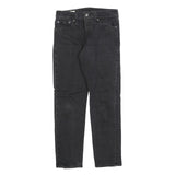 LEVI'S 502 Mens Jeans Black Slim Skinny Denim Raw W29 L26 Classic Zip Cotton