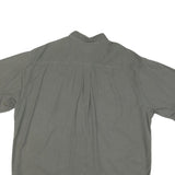 CARHARTT Mens Grey & Stone Work Shirt 2XL Button Pocket Casual Cotton Blend