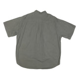 CARHARTT Mens Grey & Stone Work Shirt 2XL Button Pocket Casual Cotton Blend