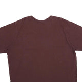 CARHARTT Mens Maroon Pocket T-Shirt 2XL Short Sleeve Crew Neck Cotton Workwear