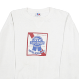 RUSSELL ATHLETIC Mens White Six State Bender Rock Crew Neck XL Pullover